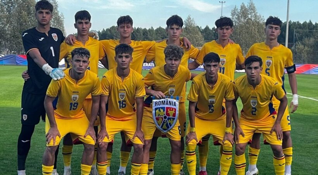 România U17 remizează cu Israel în debutul la calificarile pentru EURO 2026