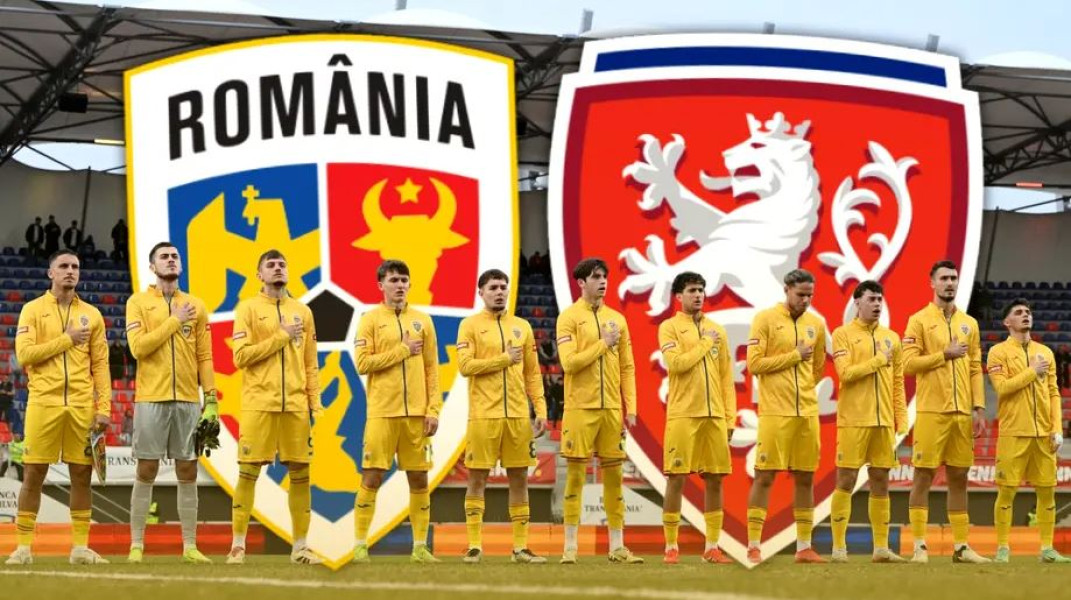 România U20 a remizat cu Cehia U20, scor 2-2, în Elite League