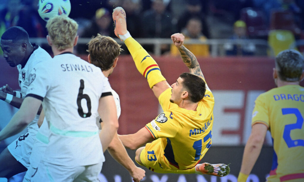 România învinge Austria cu gol în prelungiri pe Arena Națională