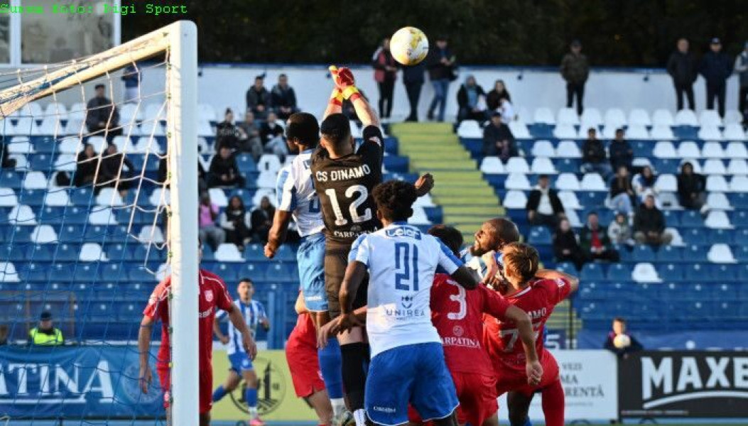 Politehnica Iași și Dinamo București au terminat la egalitate, 1-1, în Liga I