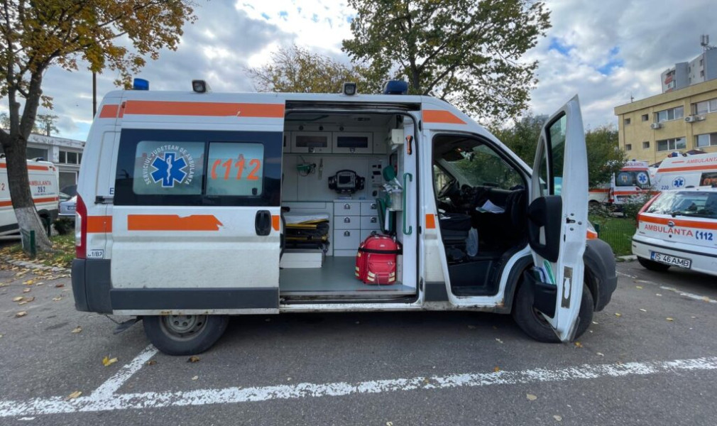 Parcul auto al SAJ Iași funcționează cu mai puține ambulanțe decât prevede normativul