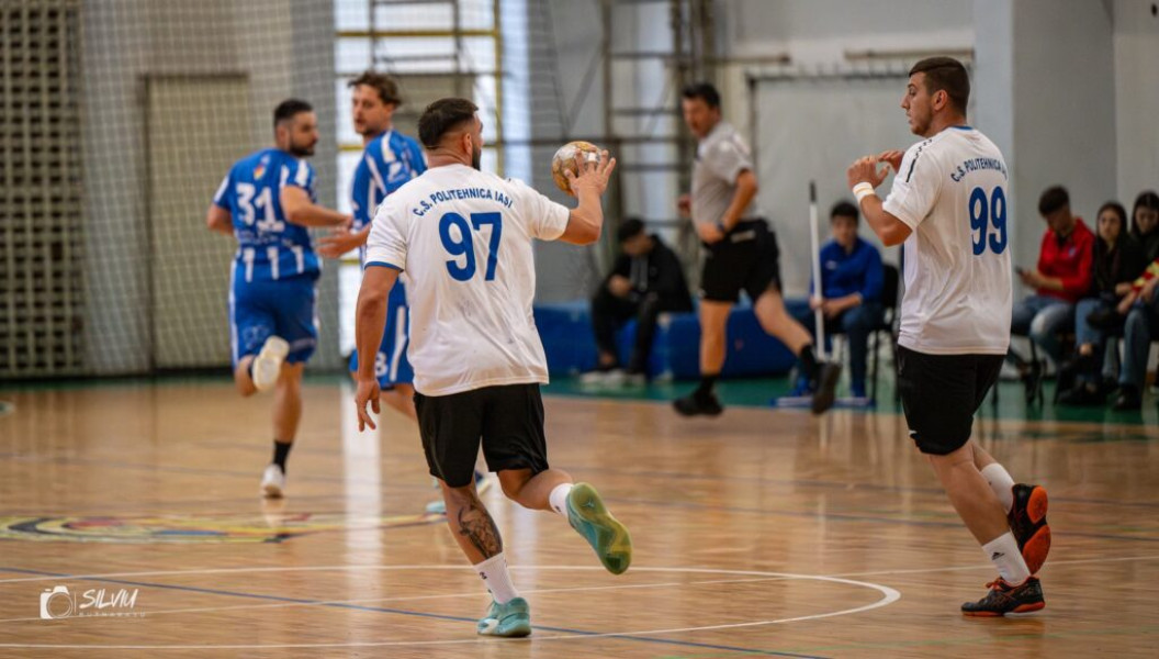 Politehnica Iași a pierdut clar în fața CSU Suceava 2 în Divizia A la handbal masculin