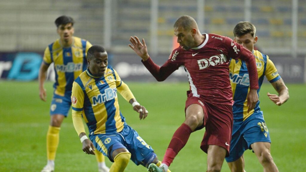 Petrolul învinge CFR Cluj cu 1-0 într-un meci decis de VAR