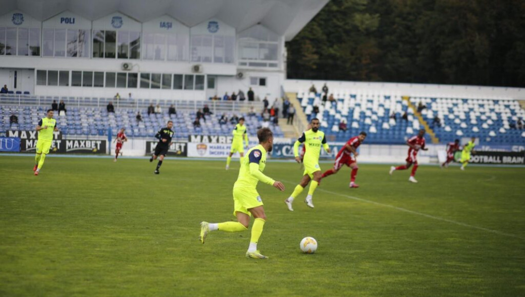 Politehnica Iași câștigă amicalul cu CSM Pașcani, scor 6-2