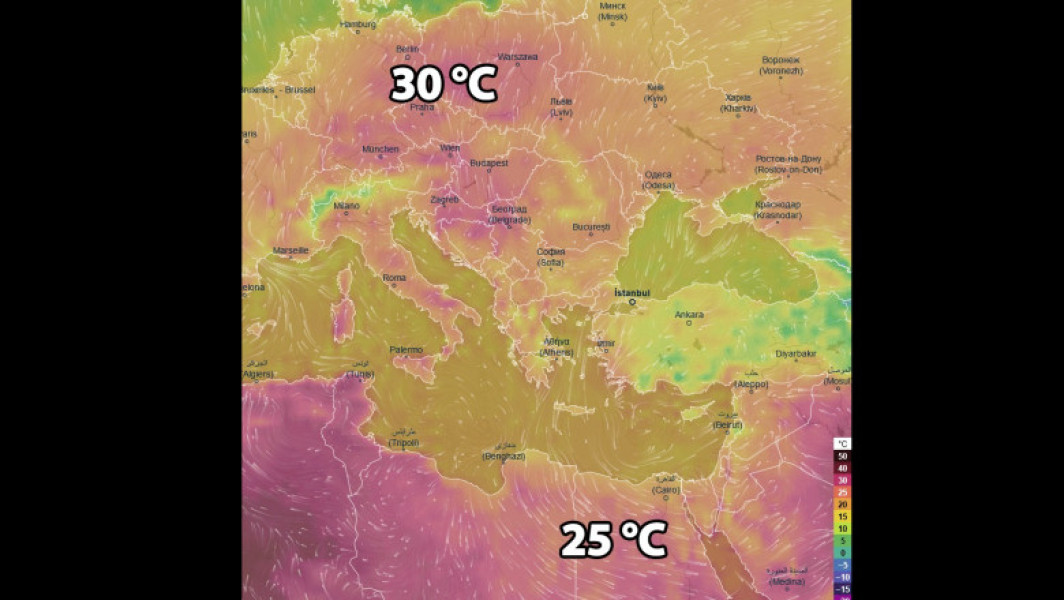 Cel mai cald martie înregistrat vreodată. Ultimele 10 luni au avut recorduri de temperatură. În Europa a fost mai cald decât în Sahara
