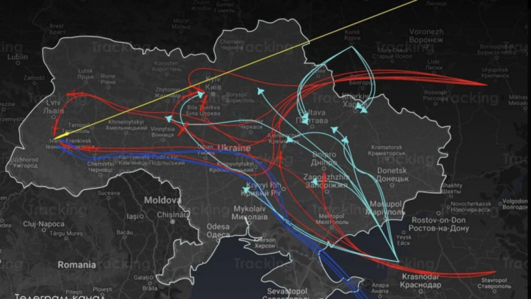 Rușii, atac asupra Ucrainei cu zeci de rachete și drone către vestul Liovului. Polonia contracarează cu avioane de luptă
