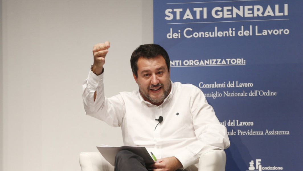 Salvini l-a trimis pe Macron „să se caute”, după ce președintele francez a vorbit de trimiterea de trupe din Occident în Ucraina