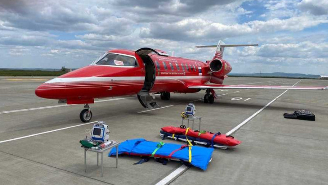 Prima misiune reușită de transport medical cu avionul SMURD, în siguranţă şi fără duplicare: Inspectoratul General de Aviație raportează salvarea a doi pacienți critici