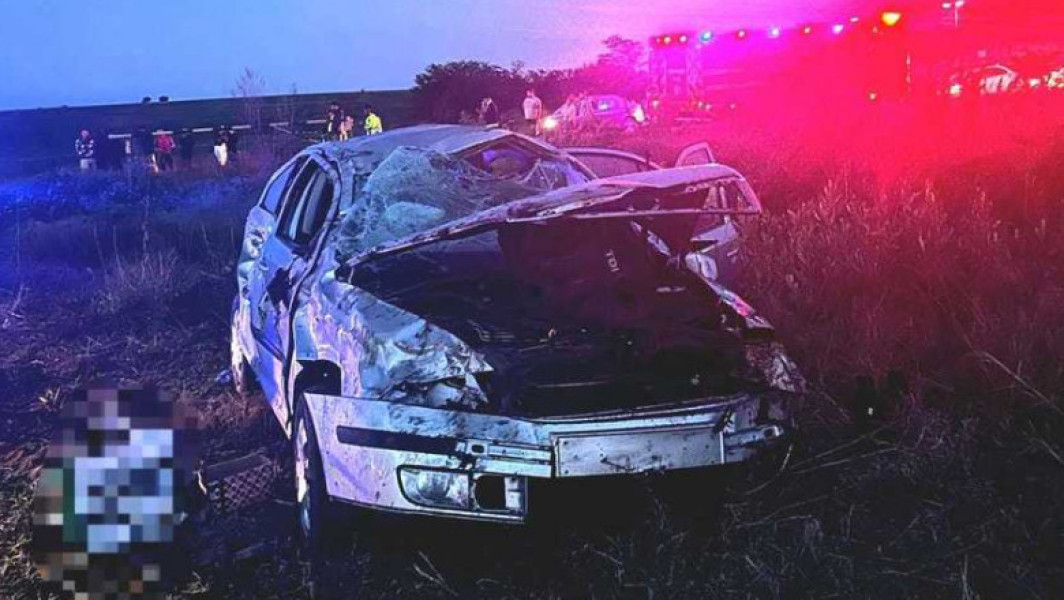 Patru persoane, printre care doi copii, rănite grav într-un accident rutier în Teleorman